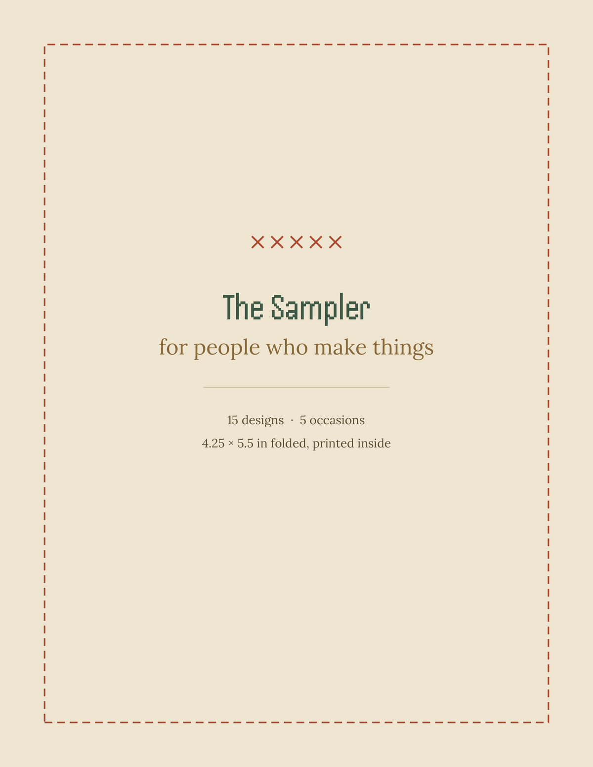 THE SAMPLER